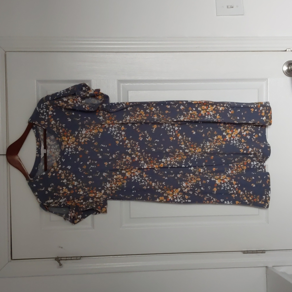 Tie shoulder dress